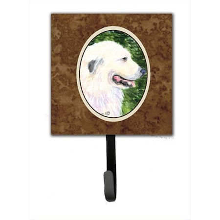 Micasa 4.25 x 6 in. Great Pyrenees Leash Or Key Hook MI728583